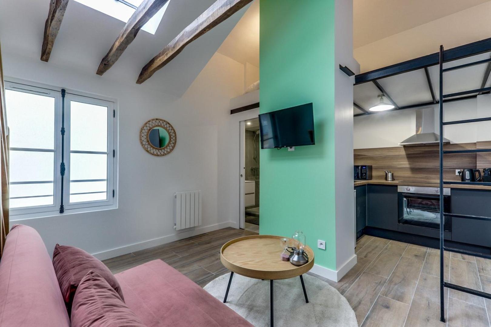 Appartement The "Peppermint" - Moderne & Elegant - Marais à Paris Extérieur photo